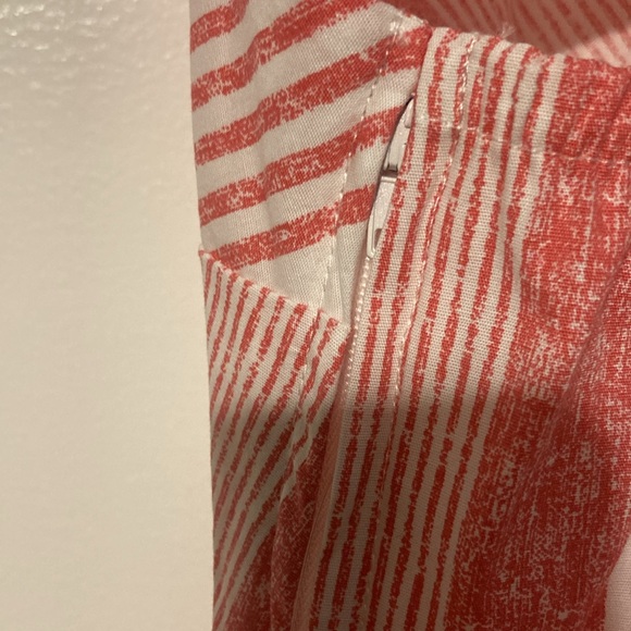 Charlotte Russe Bailey Blue Women’s M Mini Tank Dress Red/White Herringbone NWT - Picture 6 of 9